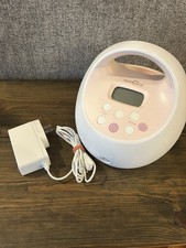 Spectra S2PLUS Double Electric Breast Pump Digital Timer Nightlight White/Pink