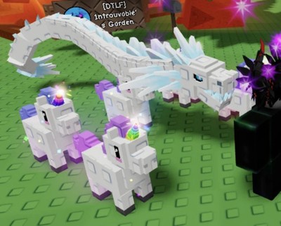 Grow A Garden 1  Ice Serpant and 2 unicorn Fast delivery