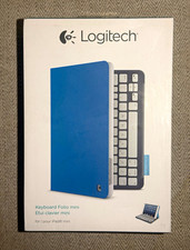Logitech Keyboard Folio mini for Apple iPad mini Bluetooth Magnetic Blue 7.9"