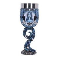 Nemesis Now Offiziell Lizenzierter Corpse Bride Emily Kelch, Blau, 20,6 Cm