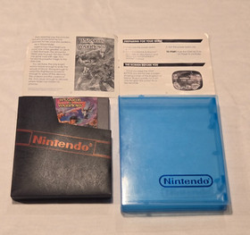 Wizards & Warriors (NES, 1987) con manuale, custodia rigida e antipolvere - testato