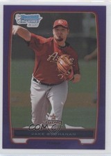 2012 Bowman Chrome Prospects Retail Purple Refractor 103/199 Jake Buchanan 0c2