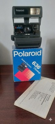 Retro Polaroid 636 CloseUp Camera Original Box Mint Condition UK
