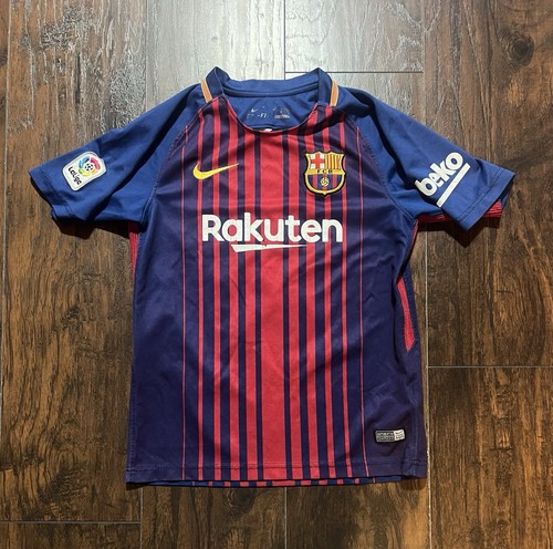 Nike 2018 FC Barcelona Messi #10 Jersey Kids Size XS/Small Soccer Football Yamal
