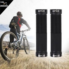 2stk Bike Lenker Griffe rutschfeste Gummi Fahrrad Griff Griff mit Aluminium Lock