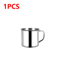 200ml Tea Drinking Metal Travel Coffee Mug Portable Cup Stainless Steel Camping