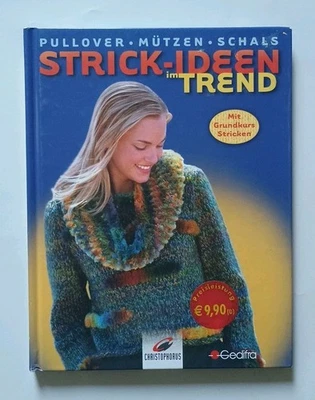 Strickideen im Trend - Pullover, Mützen und Schals stricken - Gebundene Ausgabe - Bild 1 von 2