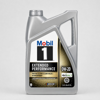 Mobil 1 Extended Performance 0W-20 Full Synthetic Motor Oil 5 Qt Dexos1