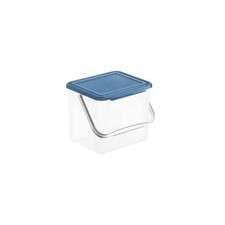 Rotho Waschmittelbehäler Basic 3 kg 4,5l transparent/horizon blue