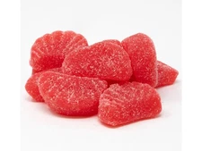 Zachary 5 lb Cherry Slices - Jelly Chewy Sanded Gummy Gummi Fruit Candy - Bulk
