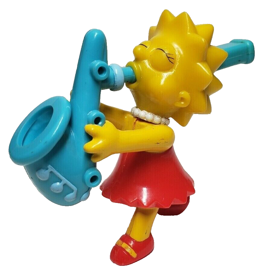 Subway Toys The Simpsons Lisa Simpson playing the Saxophone