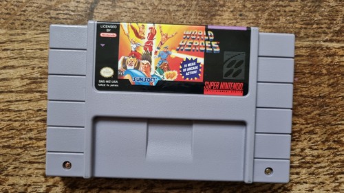 SNES SUPER NINTENDO - WORLD HEROES #FGT USA NTSC CIB - Picture 9 of 14
