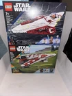 LEGO Star Wars 75388 Jedi Bob’s Starfighter, 75333 Kenobi’s Fighter Sealed New