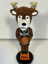 Milwaukee Bucks Mascot Bango Bobblehead 2010 Limited Green Jersey Mascot