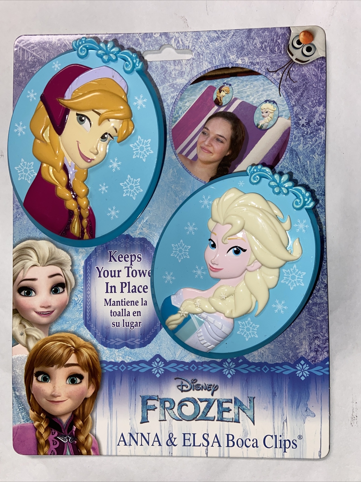Clips Holder Anna Elsa O2cool Pool Chair Disney Frozen By Boca