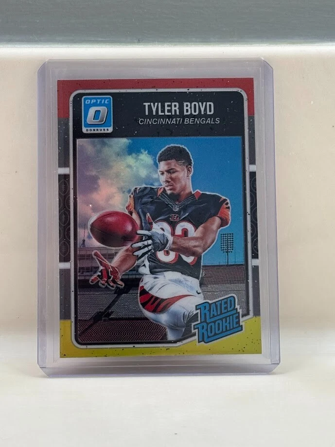 2016 Donruss Optic - Rated Rookie Red and Yellow #197 Tyler Boyd (RC)