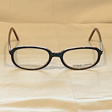 Giorgio Armani GA 2016 Eyeglasses 50-18 Italy Black  Honey