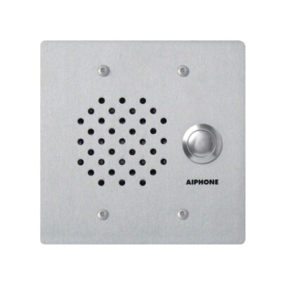 Aiphone LE-SS/A Stainless Steel 2-Gang Door Sub Station