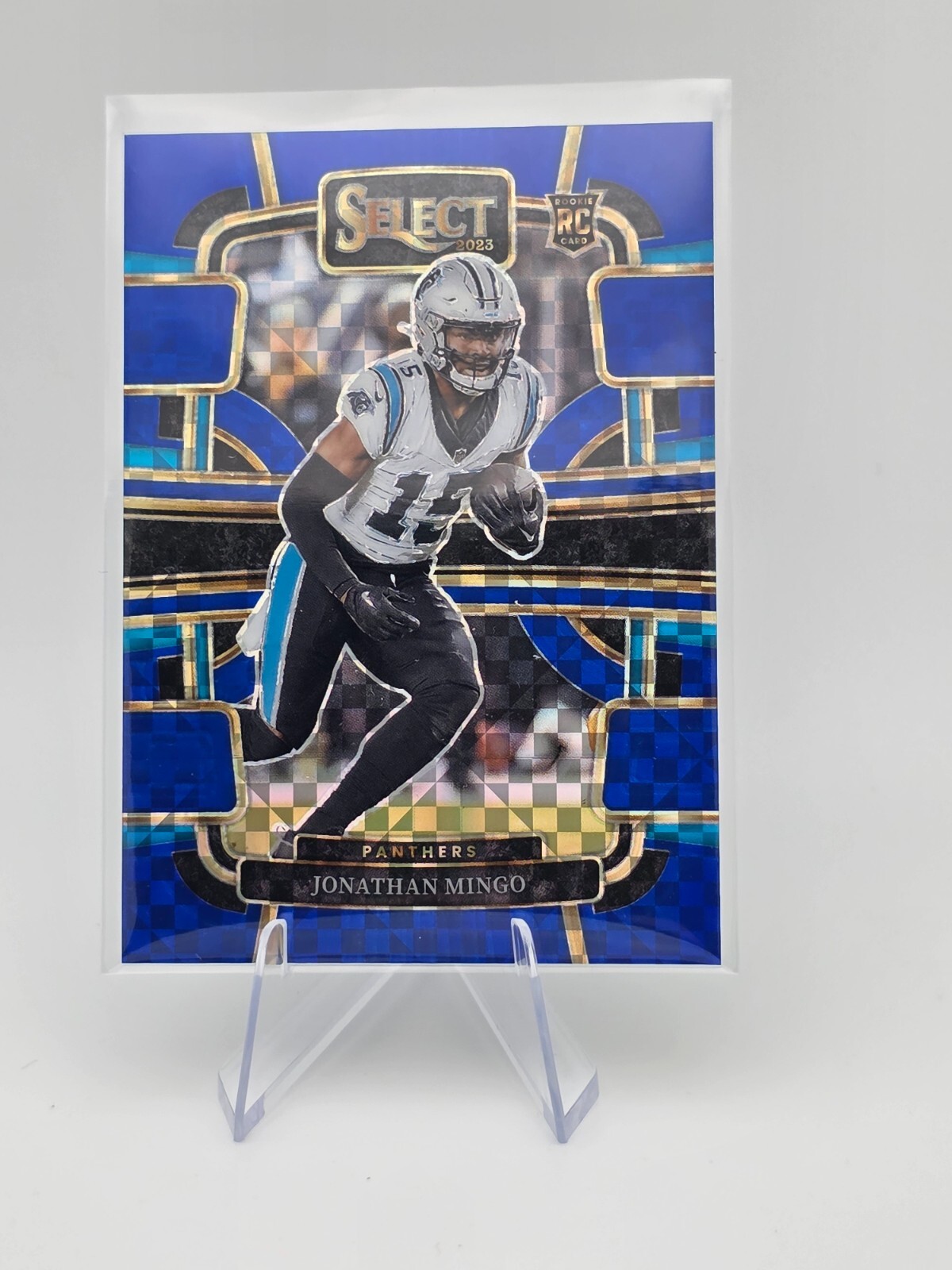 2023 Panini Select - Concourse Jonathan Mingo #16 Blue Prizm /199 (RC)