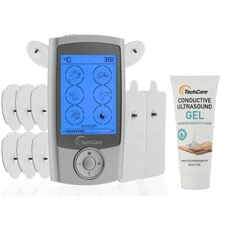 Tens Unit Muscle Stimulator 24 Massage Modes Back Pain Reliever Device + GEL