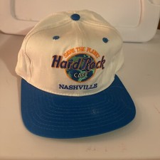 Vintage Hard Rock Cafe Nashville Cap Love All Serve All