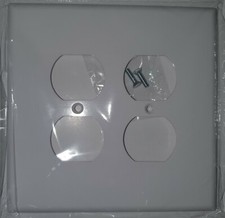 Eaton 2750W-F-LW 777925 Duplex Wallplate Plastic Qty 12