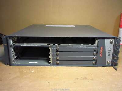 Avaya Aura G450 700459456 8-Slot Media Gateway Chassis only Switch - EMPTY