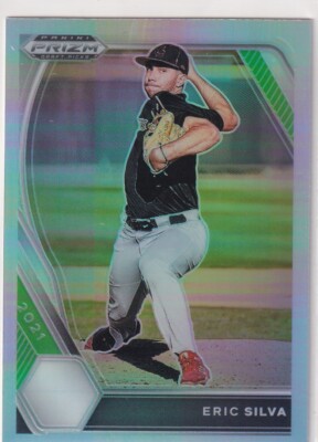 2021 PRIZMS SILVER RC ERIC SILVA PRIZM ROOKIE DRAFT PARALLELS JC-2644