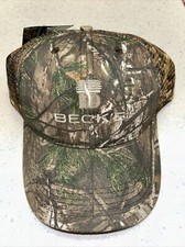 CAMO BECK'S SEED BASEBALL FARM CAMOUFLAGE CAP SNAPBACK NWT