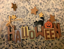 Halloween Wood Wall Hanging 16