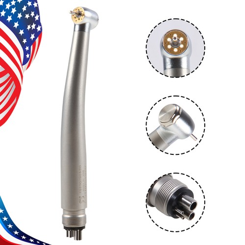 EE. UU. Generador electrónico dental sin sombras 6 LED spray pieza de mano de alta velocidad 4 orificios askeadnt - Imagen 12 de 24