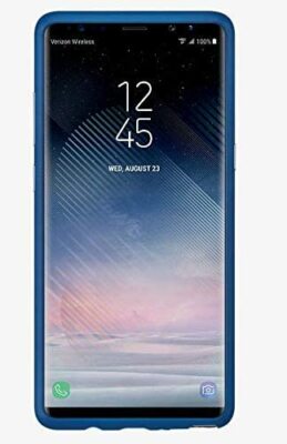 Granite Mono Series Case Cover for Samsung Galaxy Note 8 - Clear / Navy Blue