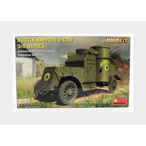 1:35 Miniart Austin Armored Car 3Rd Series, Interior Kit Kit MA39005 Modellino - Foto 2 di 2