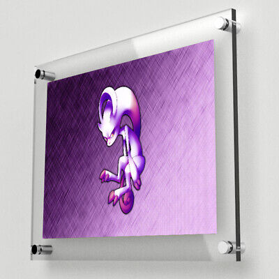 Ball Mewtwo Legendary Pokemon Evolution Anime Print Poster Wall Art Picture  A4 +