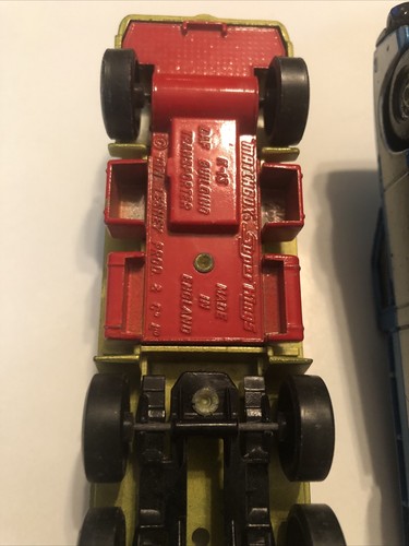 LESNEY MATCHBOX SUPER KINGS #K13/20 DAF BUILDING TRANSPORTER MADE N ENGLAND 1971 - Picture 9 of 9