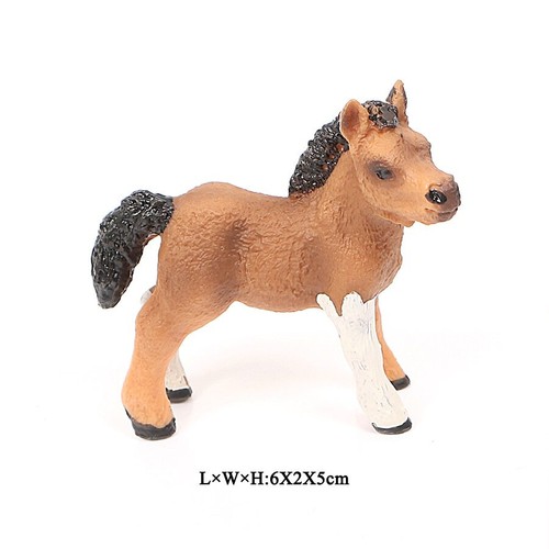 Realistic Animal Horse Models Action & Toy Figures Solid Emulation arabian Horse - Picture 33 of 53