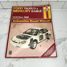 Haynes Ford Taurus & Mercury Sable 1996 - 1998 Repair Manual 36075 - 1998