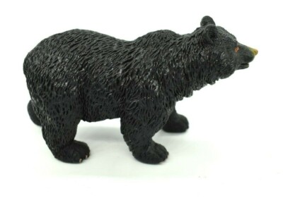 Black Bear, Very Nice Plastic Replica Toy Model 4.5