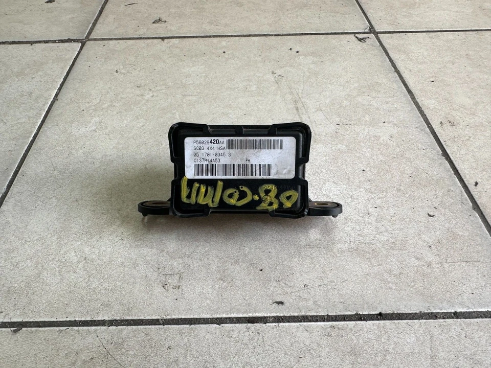 Jeep Grand Cherokee 2005 2010 sensor de velocidad guiñada control de velocidad OEM 56029420 Foto 2 de 4