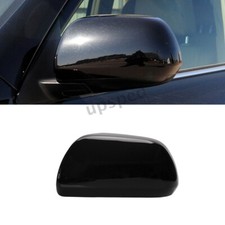 Black Left Driver Side Rearview Mirror Cap Cover For Toyota Highlander 2008-2013