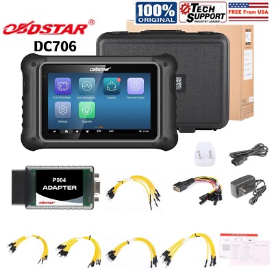 OBDSTAR DC706 E.CU Tool Full Version ECM+TCM +BODY+Clone for Car & Motorcycle