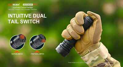 ACEBEAM Defender P17 Flashlight Black Rechargeable Resists Water/Impact CREE LED