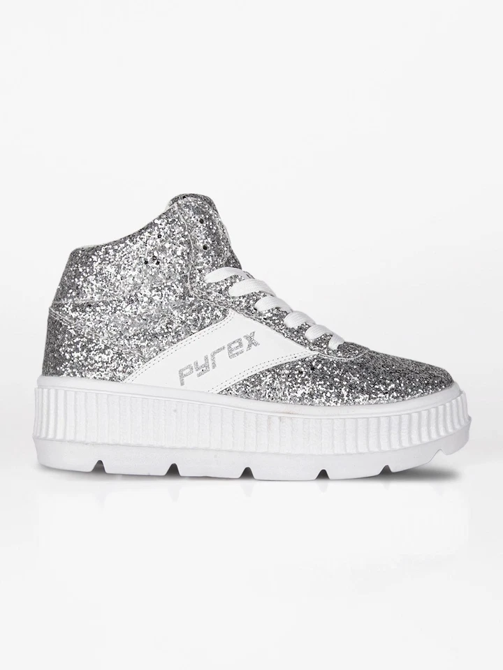 Pyrex PY030115  Sneakers donna alta glitter - Immagine 4 di 4