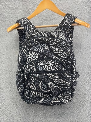 Vera Bradley Essential Paisley Noir Backpack & Matching Set Vera Bradley Bancroft Backpack - Starry Paisley In Premium  main image 4