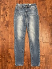 YMI Women's Skinny Dark Wash High Rise Tapered Jeans Size 5