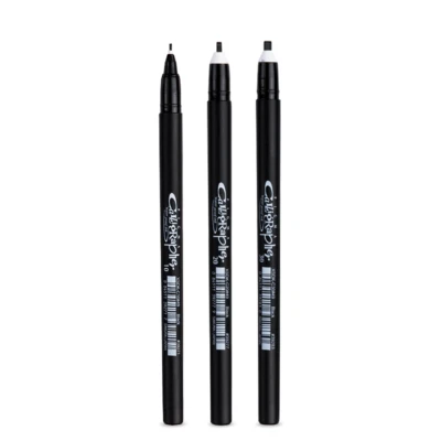 Sakura Pigma Calligrapher 1mm, 2mm, OR 3mm Pens Calligraphy Art Supplies