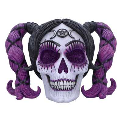 Drop Dead Gorgeous Figur Skull Myths and Magic 20 cm