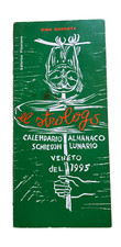 Dino Durante - El strologo 1995 calendario almanaco schieson lunario veneto
