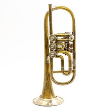 Vintage Wilhem J. Finke Rotary Trumpet - Smooth Lyrical Articulation