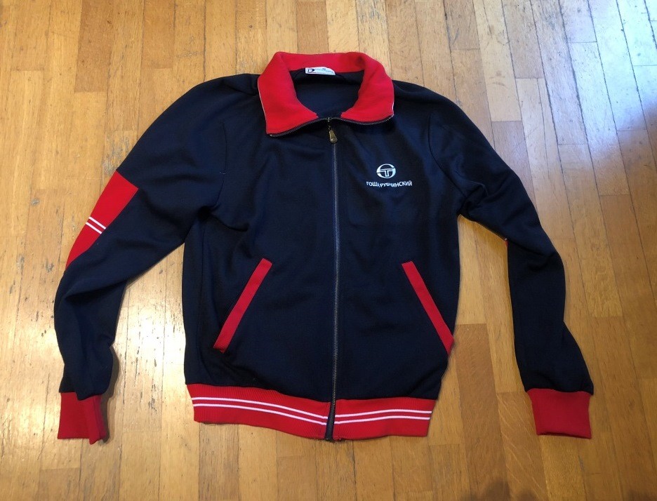 Felpa Gosha Rubchinskiy x SERGIO TACCHINI tgS maglia t shirt sweatshirt fila NEW